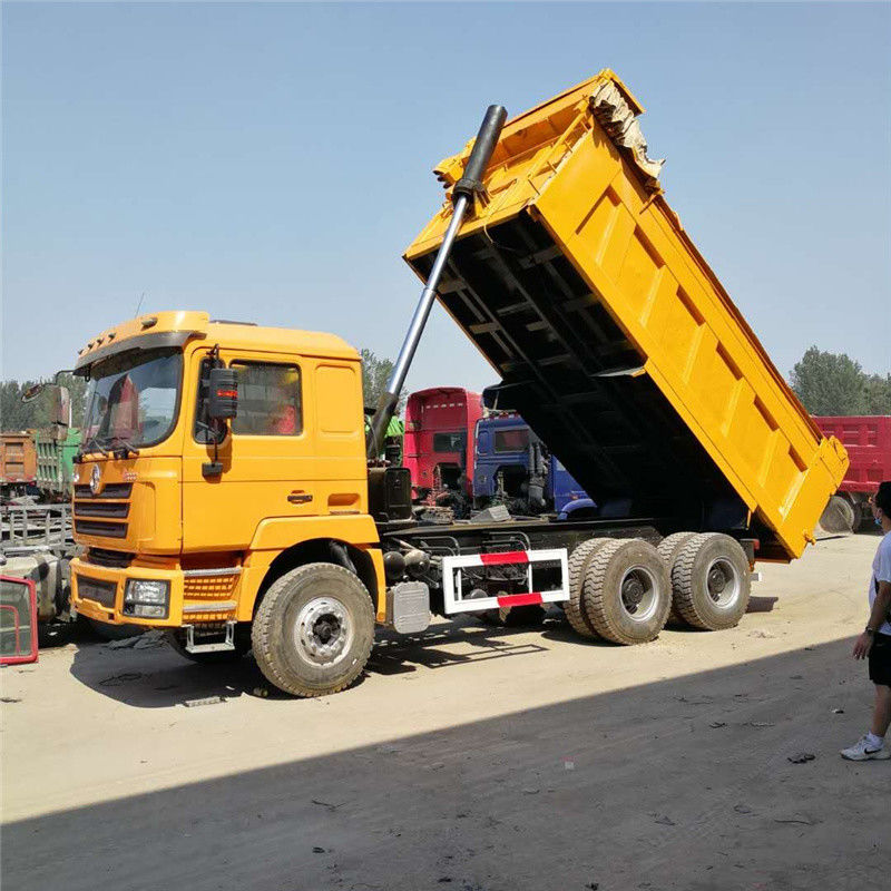 Autocarro con cassone ribaltabile utilizzato di cavalli vapore 6X4 5.6m del camion pesante 340 di Shacman F3000 SX3255DR384