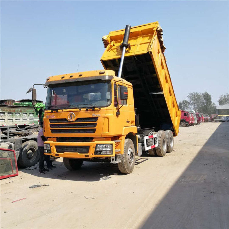 Autocarro con cassone ribaltabile utilizzato di cavalli vapore 6X4 5.6m del camion pesante 340 di Shacman F3000 SX3255DR384