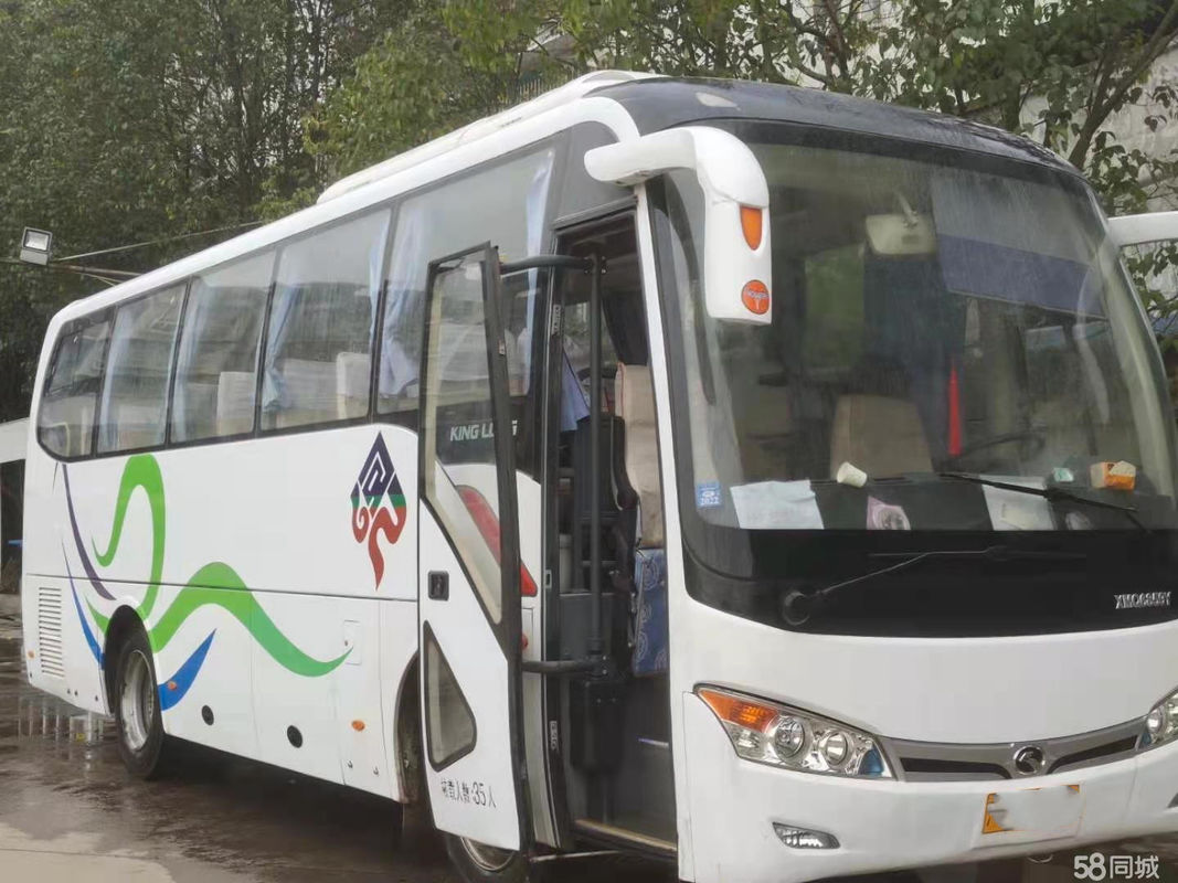 Euro posteriore usato III del motore della singola porta usato telaio d'acciaio del bus di giro del bus XMQ6859 35Seats di Kinglong