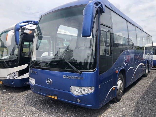 Più alto bus di giro utilizzato 35000km utilizzato del telaio dell'airbag del motore 171kw della parte posteriore del bus KLQ6119T 51Seats Yuchai per l'Africa