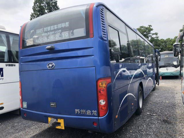 Più alto bus di giro utilizzato 35000km utilizzato del telaio dell'airbag del motore 171kw della parte posteriore del bus KLQ6119T 51Seats Yuchai per l'Africa