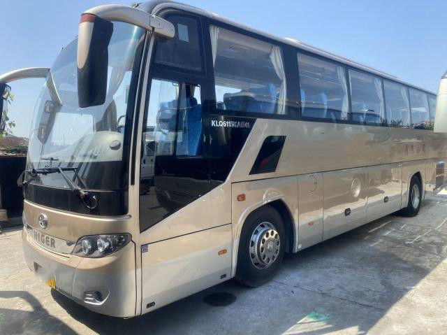 Direzione usata di sinistra delle doppie porte del telaio dell'airbag del motore della parte posteriore di Bus Higer Brand KLQ6115 51seats Weichai della vettura