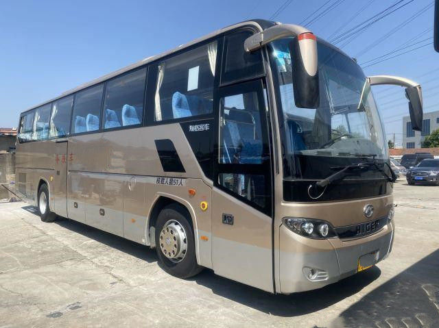 Direzione usata di sinistra delle doppie porte del telaio dell'airbag del motore della parte posteriore di Bus Higer Brand KLQ6115 51seats Weichai della vettura