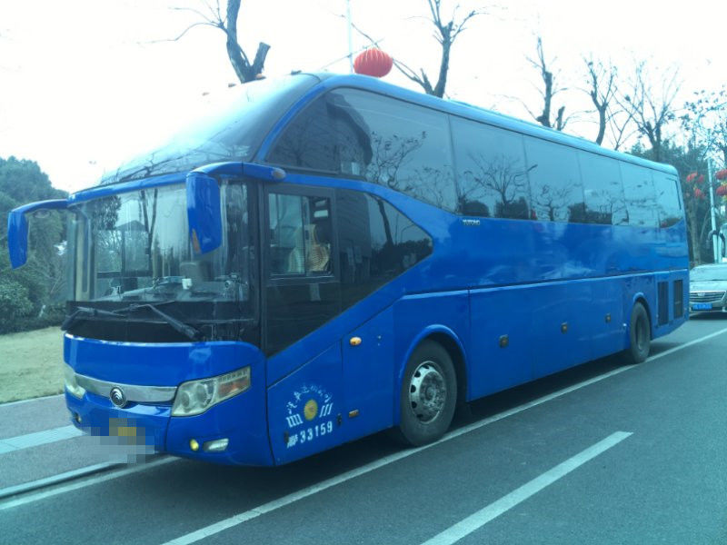 54 bus di Bus Used Yutong ZK6127 della vettura utilizzato sedili un motore diesel da 2016 anni in buone condizioni