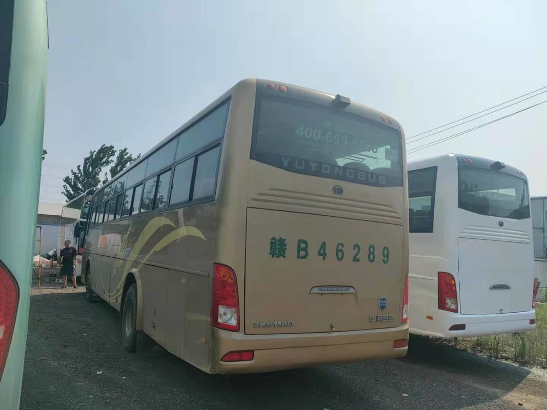 I nuovi sedili di arrivo 54 2012 anni hanno usato il driver Steering No Accident del bus ZK6112D Front Engine LHD di Yutong
