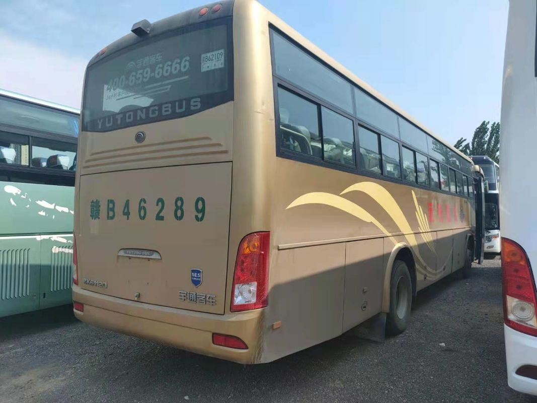 I nuovi sedili di arrivo 54 2012 anni hanno usato il driver Steering No Accident del bus ZK6112D Front Engine LHD di Yutong
