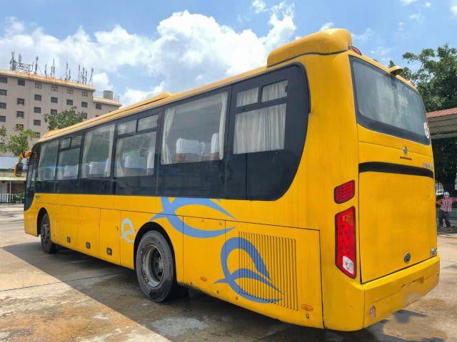 Il motore utilizzato della parte posteriore del bus XMQ6110 di Kinglong ha utilizzato la vettura Bus Double Doors 50 telai dell'airbag dell'euro IV dei sedili