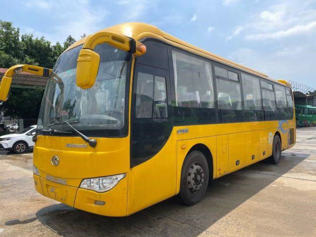 Il motore utilizzato della parte posteriore del bus XMQ6110 di Kinglong ha utilizzato la vettura Bus Double Doors 50 telai dell'airbag dell'euro IV dei sedili