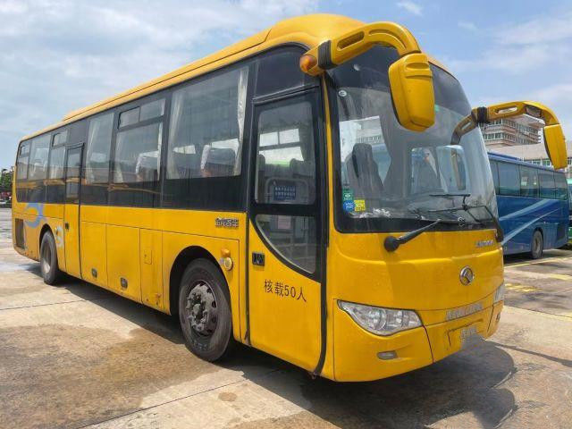 Il motore utilizzato della parte posteriore del bus XMQ6110 di Kinglong ha utilizzato la vettura Bus Double Doors 50 telai dell'airbag dell'euro IV dei sedili