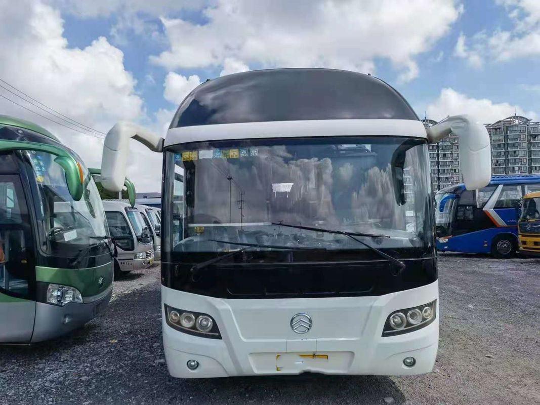 Dragon Bus dorato usato XML6125 ha usato porte dell'euro IV posteriore del motore 127kw del bus di giro 55seats Yuchai le doppie