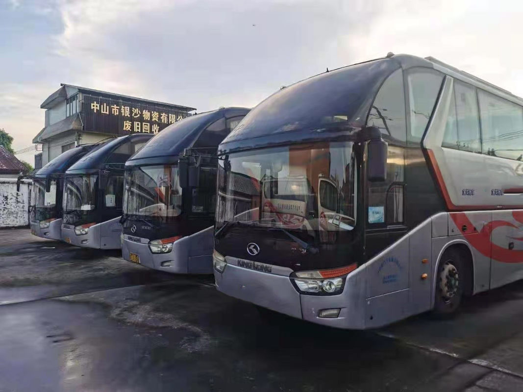 Telaio basso usato dell'airbag di chilometro usato doppio parabrezza del bus di giro dei sedili del bus 55 di Kinglong