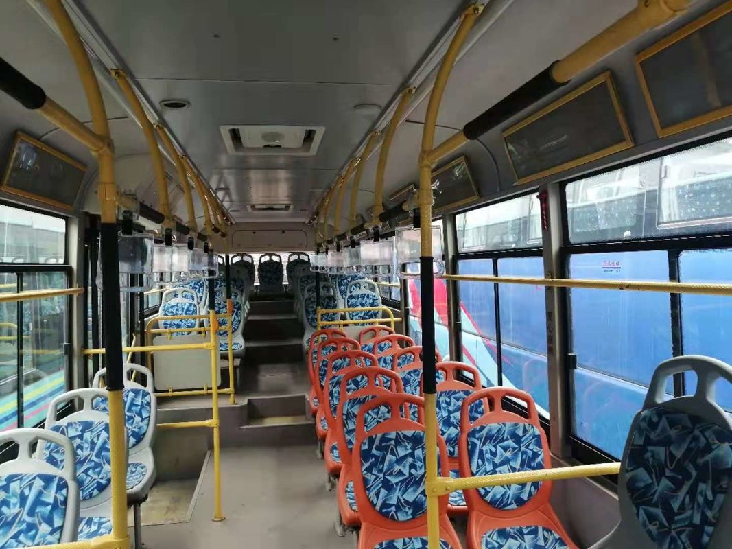 Porte usate sedili dorati usate del telaio del bus di giro del drago 45 di marca del bus della città doppie del bus d'acciaio del motore diesel