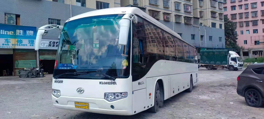 La vettura utilizzata Bus Model KLQ6129 ha usato il chilometro basso dell'più alto del bus 53 dei sedili buon del passeggero del bus telaio d'acciaio delle doppie porte