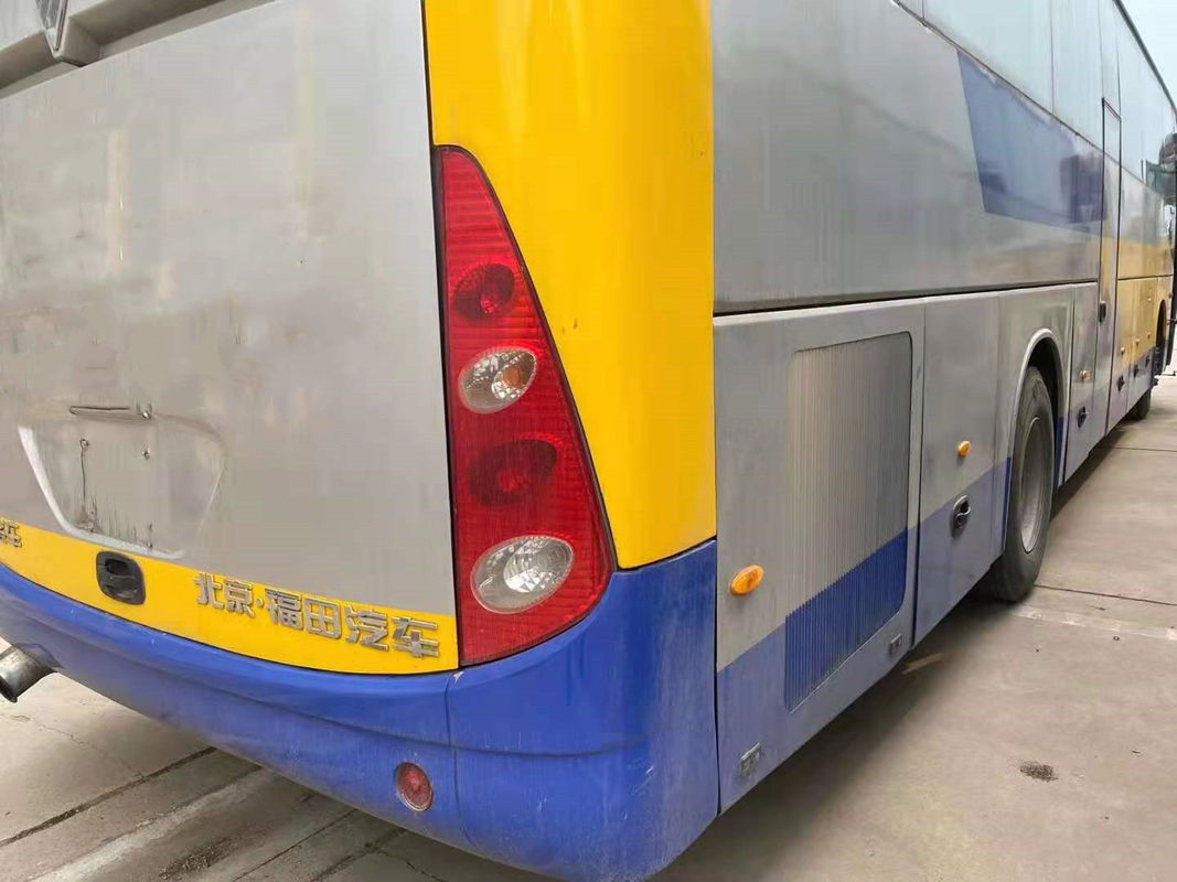La marca usata del bus di giro ha utilizzato il bus 243kw di alta qualità del motore della parte posteriore del bus 51seats Yuchai di Foton