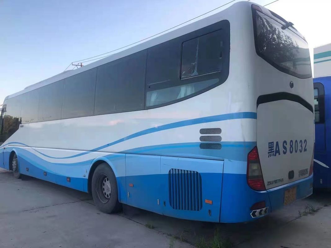 IL BUS ZK6127 di YUTONG ha utilizzato la vettura Bus da vendere la direzione posteriore di sinistra del motore dei prezzi economici dei sedili del bus 53 della seconda mano di Yutong