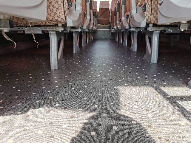 Più alti bus utilizzati di Toyota per i sedili di Mini Car Kinglong Bus Coach XMQ6802 35 della guida a destra di Filippine Hiace