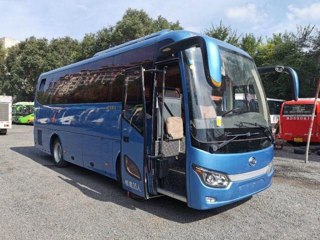 Più alti bus utilizzati di Toyota per i sedili di Mini Car Kinglong Bus Coach XMQ6802 35 della guida a destra di Filippine Hiace