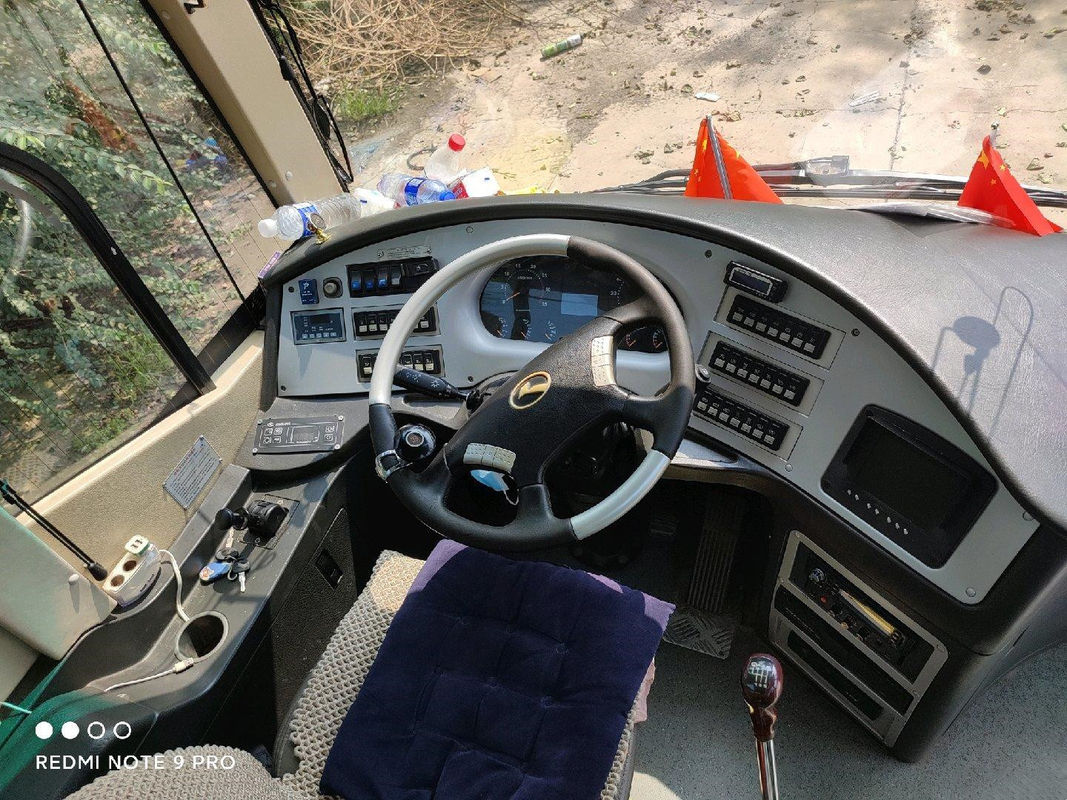 La sospensione XMQ6126 della molla a lamelle dei sedili di Kinglong 55 ha utilizzato la vettura Bus For Sale di Passager della città della navetta