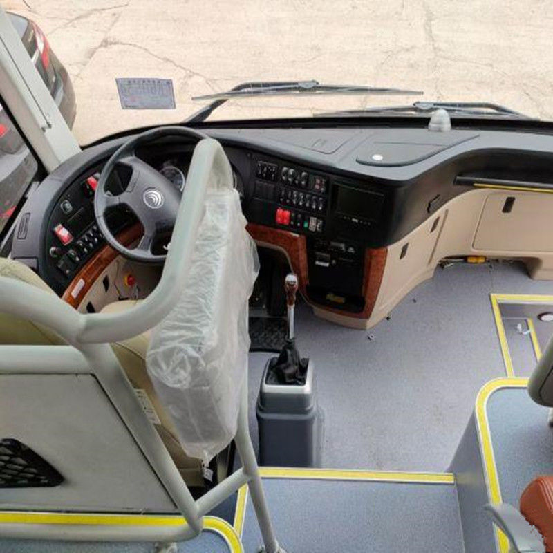 2018 bus LHD di Yutong utilizzato di anno 54 sedili che dirige il condizionatore di Bus With Air della vettura usato ZK6122HQ