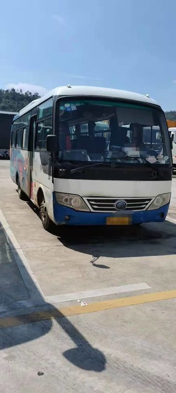 2014 motore di Bus With Diesel della vettura di Yutong utilizzato bus utilizzato sedili ZK6729 di anno 28 per turismo