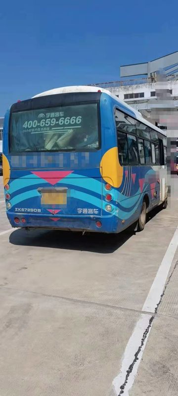 2014 motore di Bus With Diesel della vettura di Yutong utilizzato bus utilizzato sedili ZK6729 di anno 28 per turismo