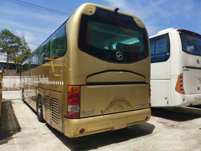 Autobus turistico posteriore motore Weichai porte doppie marca Beifang Bus turistico usato BJF6120