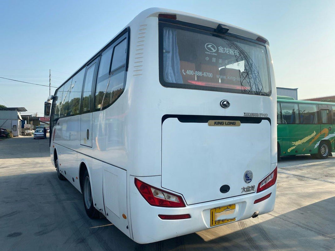 Alta qualità d'acciaio usata del telaio dell'euro 5 del motore di Yuchai dei sedili del bus usata XMQ6802 34 di Kinglong del bus di giro