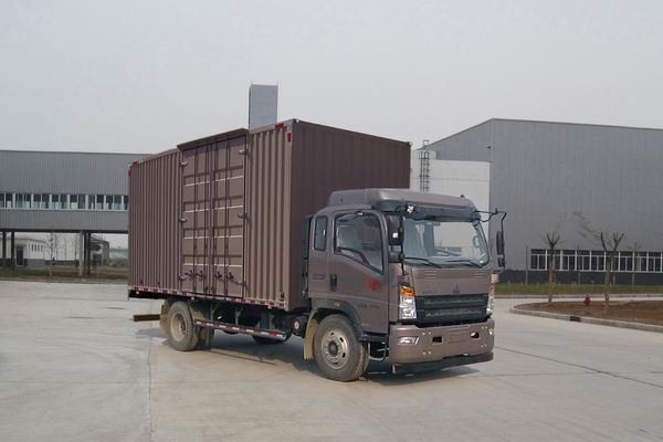 Il camion utilizzato 4X2 del carico di Howo inscatola Van Light Duty Truck Year che 2016 LHR/RHD hanno lasciato la direzione del comando a mano di Righ