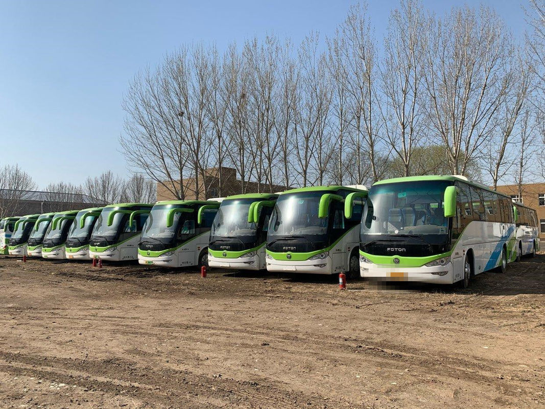 2016 vettura utilizzata bus Bus Electricity Fuel LHD di Foton utilizzata di anno 51 sedili che dirige in buone condizioni
