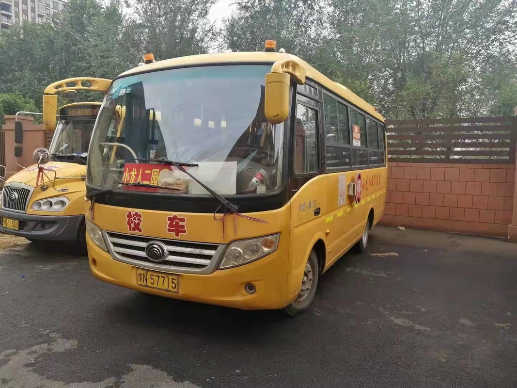 2014 anni 26 Mini Bus usato sedili YUTONG hanno utilizzato lo scuolabus con Front Engine