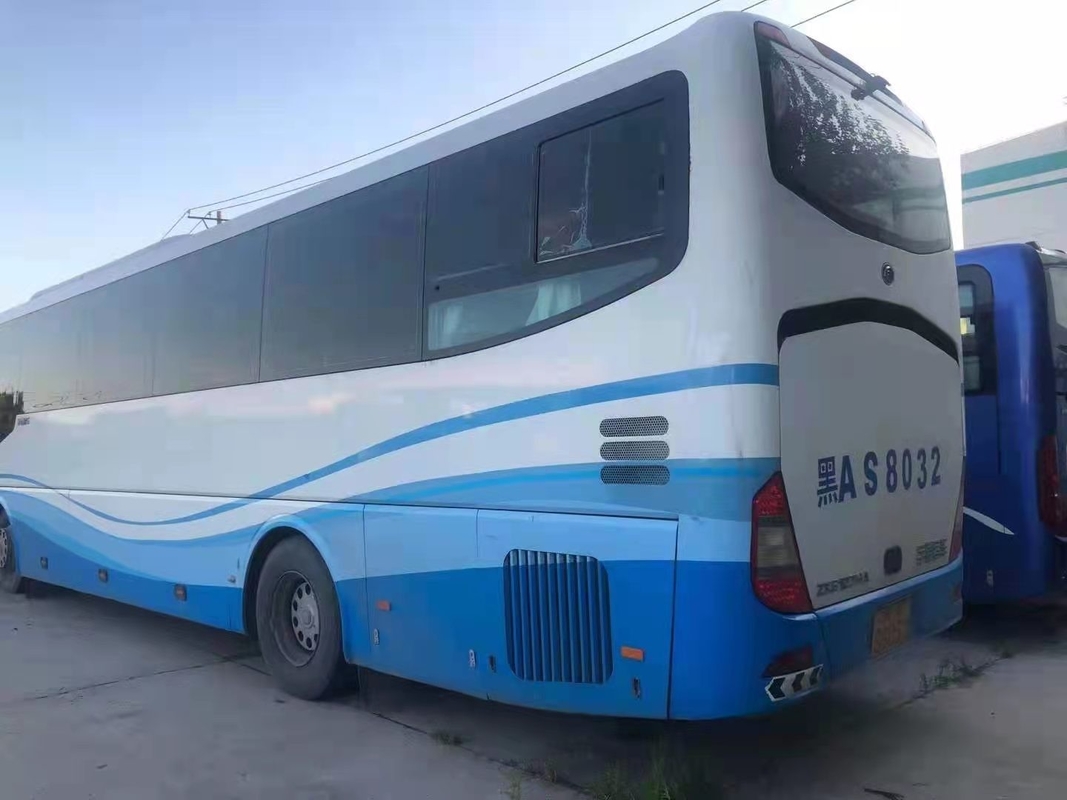 2010 direzione di Bus Diesel Engine LHD della vettura usata bus di Yutong usata sedili ZK6127 di anno 53
