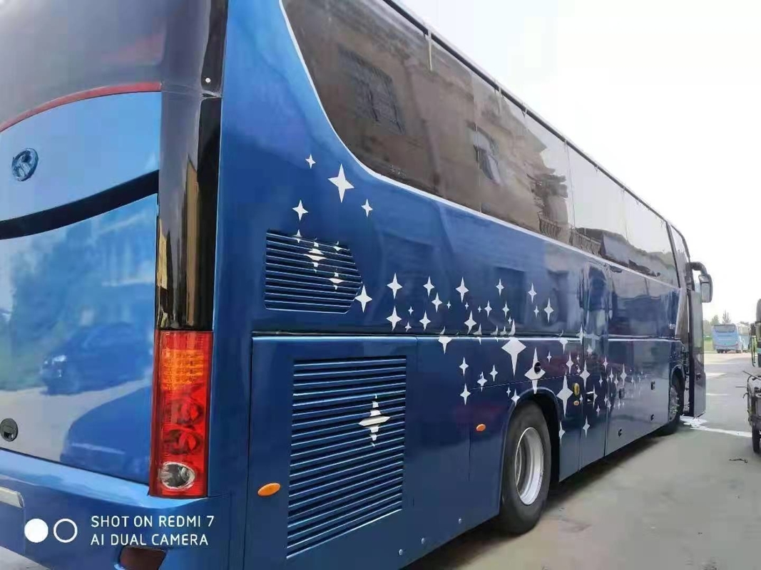 2014 il bus XMQ6129 di Kinglong utilizzato di anno 55 sedili ha utilizzato il motore diesel del condizionatore di Bus With Air della vettura