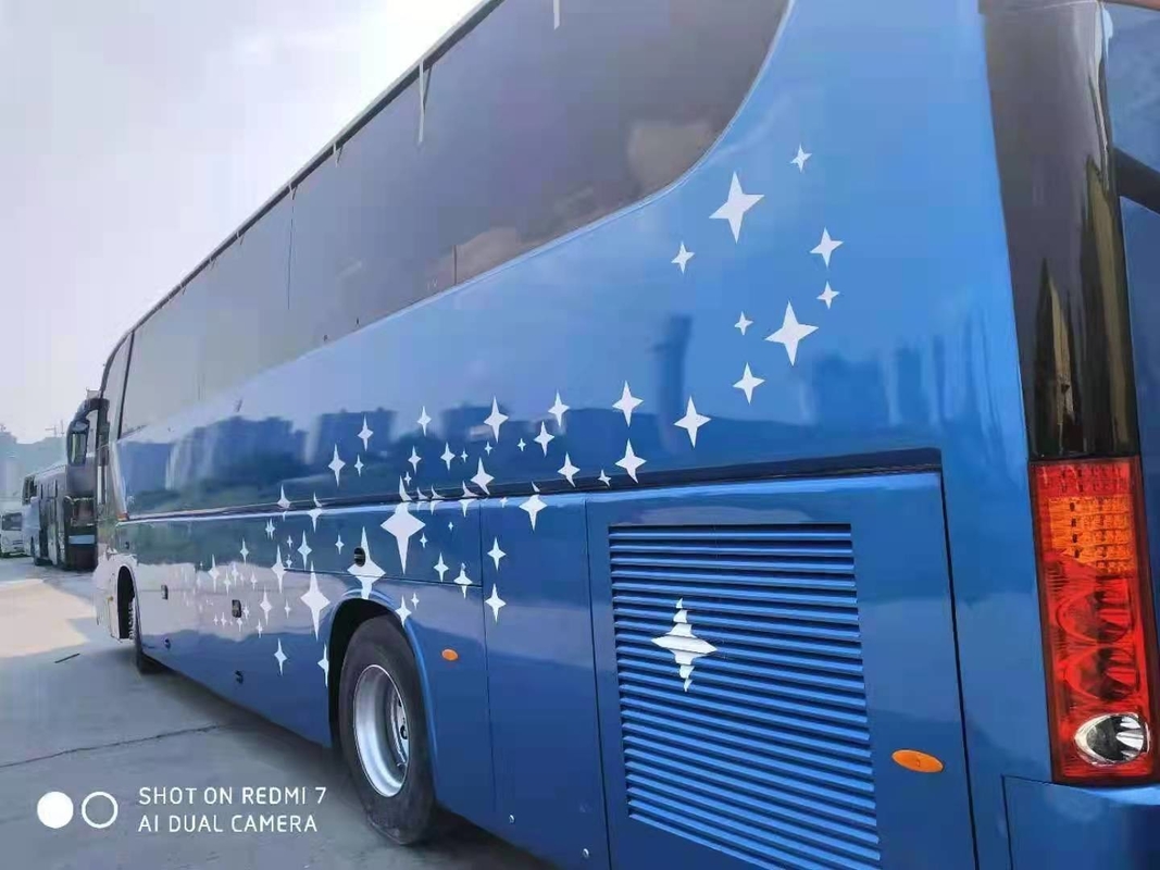 2014 il bus XMQ6129 di Kinglong utilizzato di anno 55 sedili ha utilizzato il motore diesel del condizionatore di Bus With Air della vettura