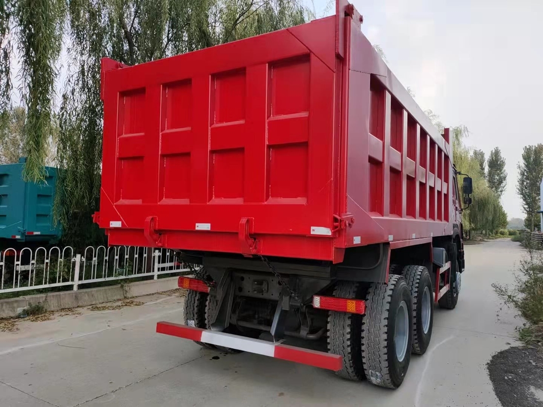 Euro usato II del camion di Hino della seconda mano di Tipper Truck Engine WD615.47 dell'autocarro con cassone ribaltabile di Howo