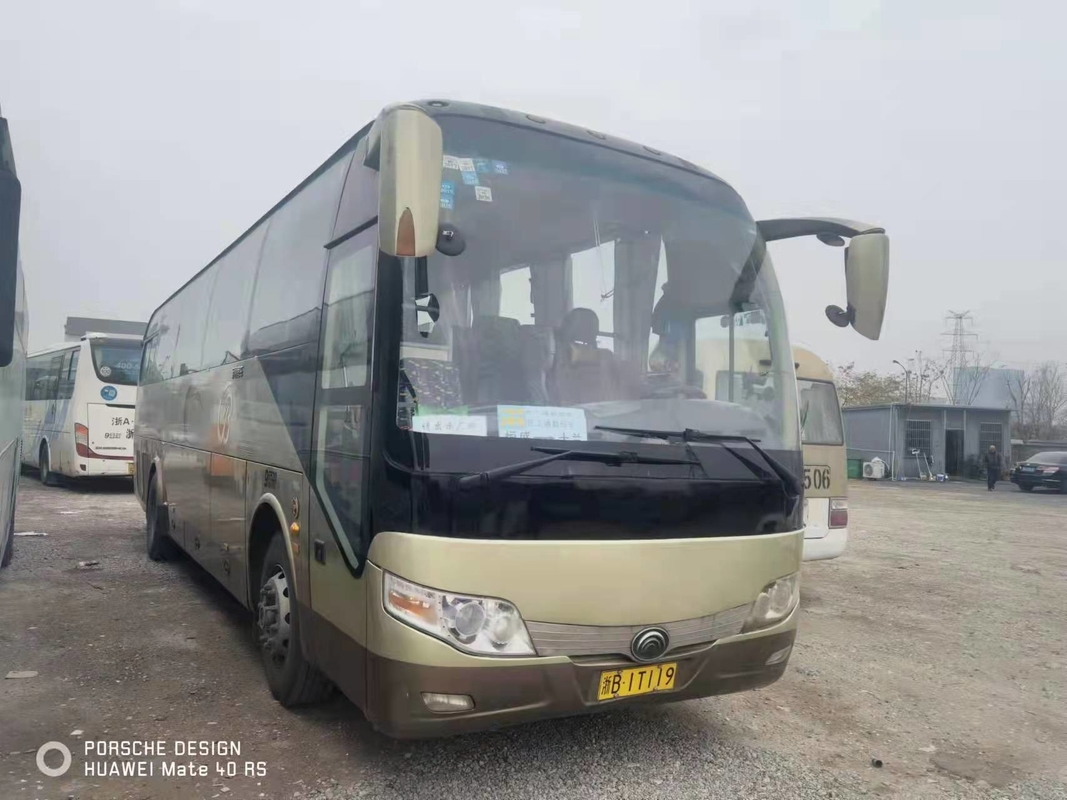 Usi i sedili del bus ZK6110 51 di Yutong 2013 bus diesel utilizzato manuale della direzione di anno RHD per il passeggero