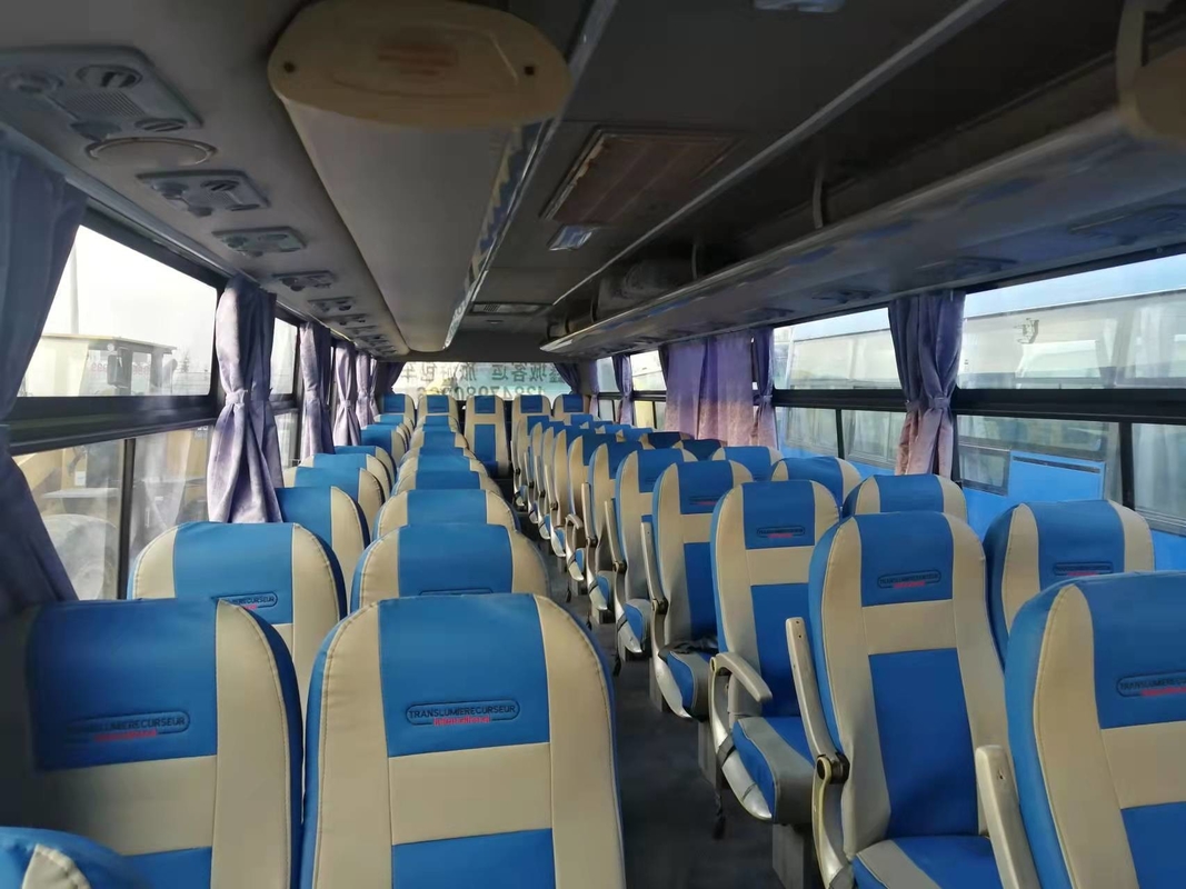 52 sedili 2014 anni hanno utilizzato il bus di Steering Used Coach del driver del bus ZK6112D Front Engine RHD di Yutong