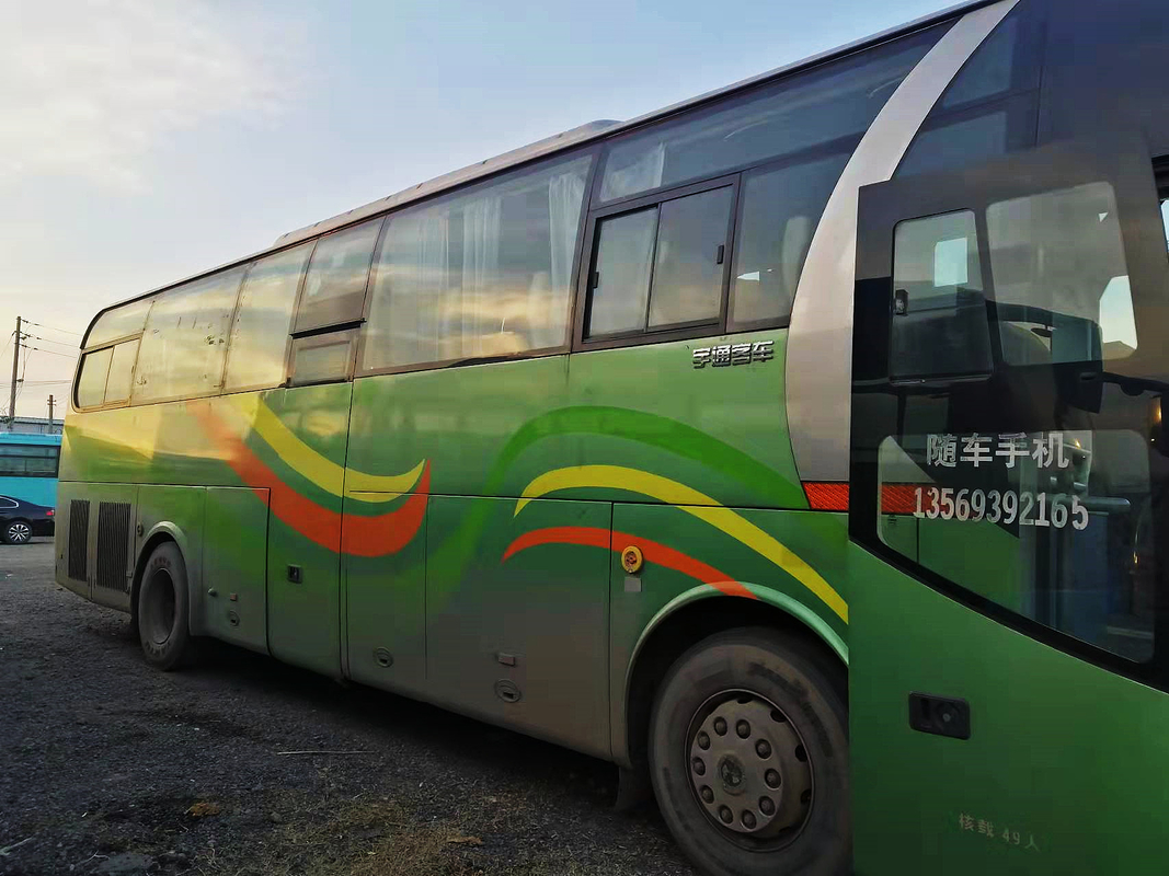 Yutong Coach ZK6110 Autobus Passeggeri 49 Posti Disposizione 2+2 Autobus Passeggeri Usato Due Porte