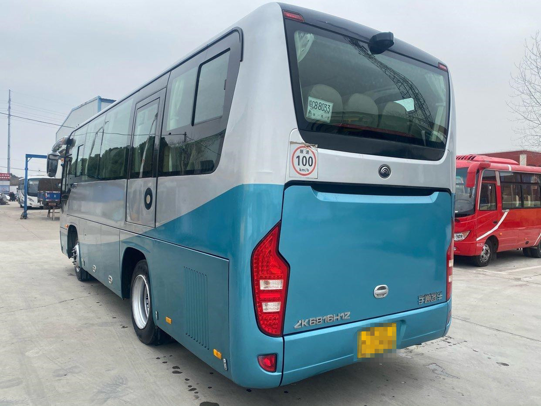 35 sedili bus utilizzato 2015 anni Zk6816 Yutong hanno utilizzato il motore della parte posteriore di Company Commuter Bus della vettura