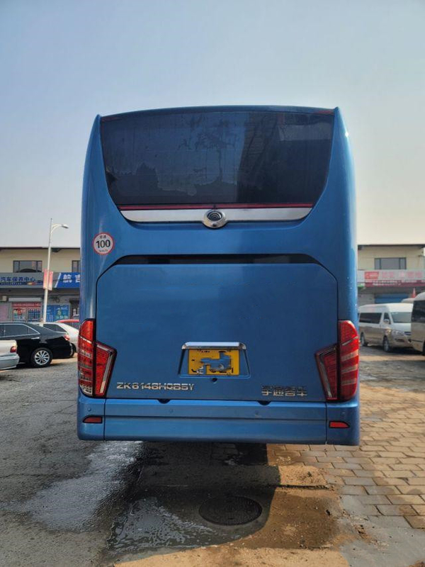 Airbag di lusso EURO V del bus di Yutong dei sedili della vettura 56 del bus di Decker Zk 6148 Youtong del doppio del bus