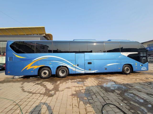 Airbag di lusso EURO V del bus di Yutong dei sedili della vettura 56 del bus di Decker Zk 6148 Youtong del doppio del bus
