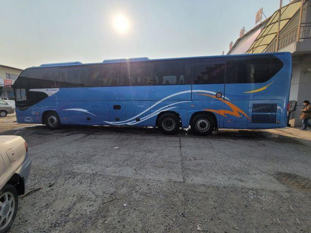 Airbag di lusso EURO V del bus di Yutong dei sedili della vettura 56 del bus di Decker Zk 6148 Youtong del doppio del bus