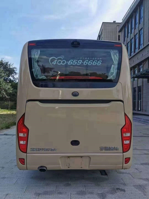 Vettura utilizzata Buses 50 porte di lusso del bus due del motore di Yuchai del bus dei sedili ZK6116 Yutong
