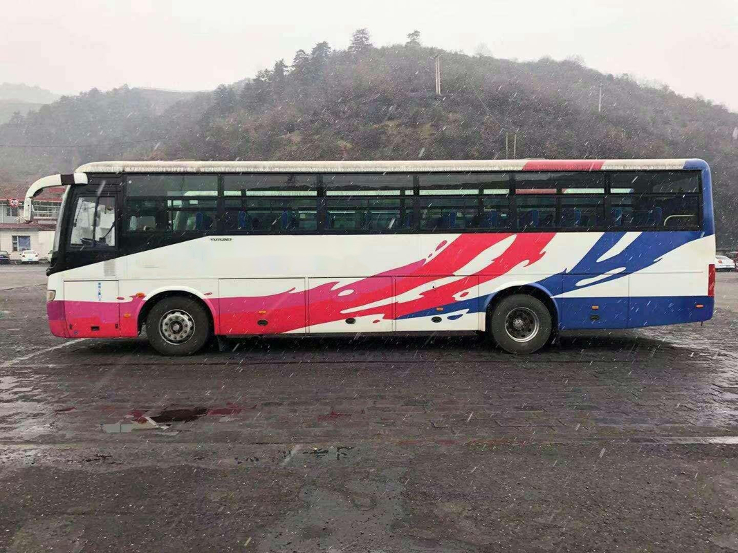 La città del passeggero usata bus interurbani lunghi di seconda mano di giro di Yutong trasporta la vettura diesel utilizzata Buses di LHD