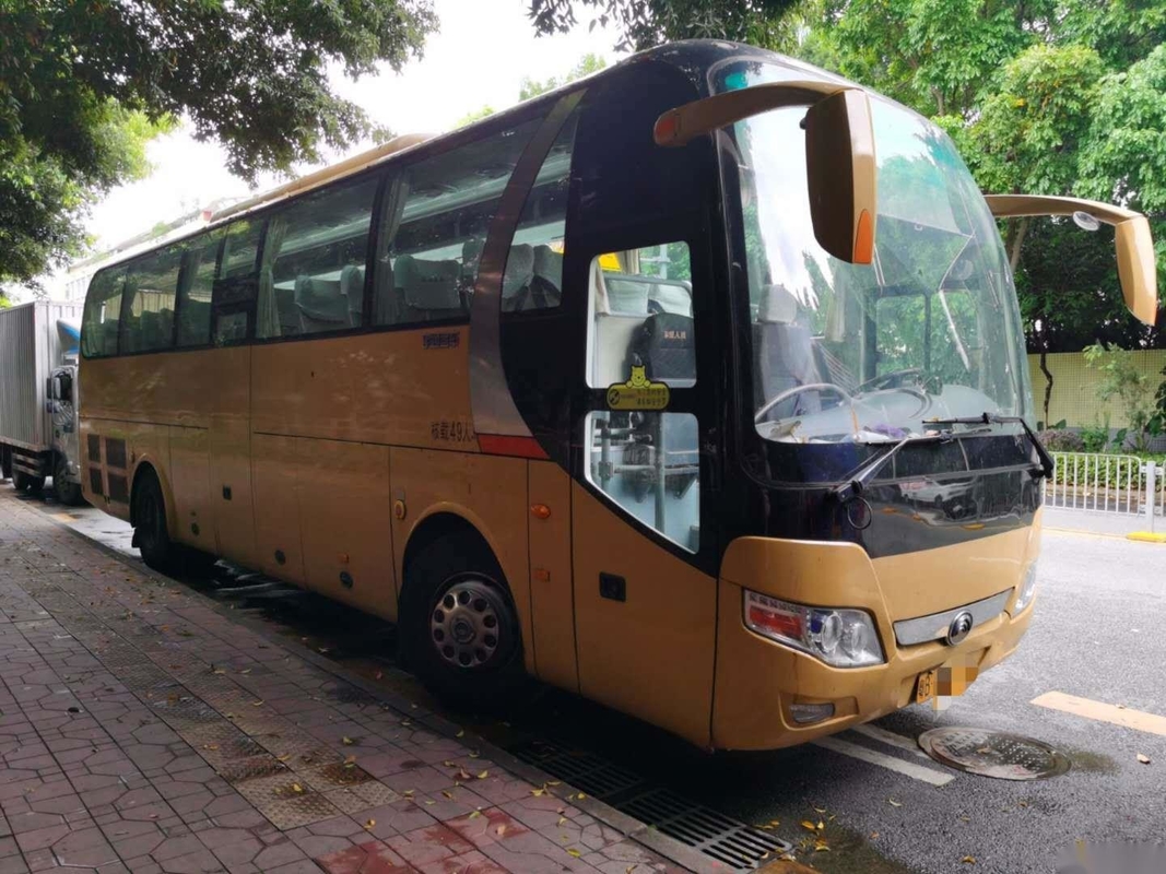 Vettura Bus 60 porte di Yutong usate bus ZK6110 due del passeggero della guida a destra di Seat