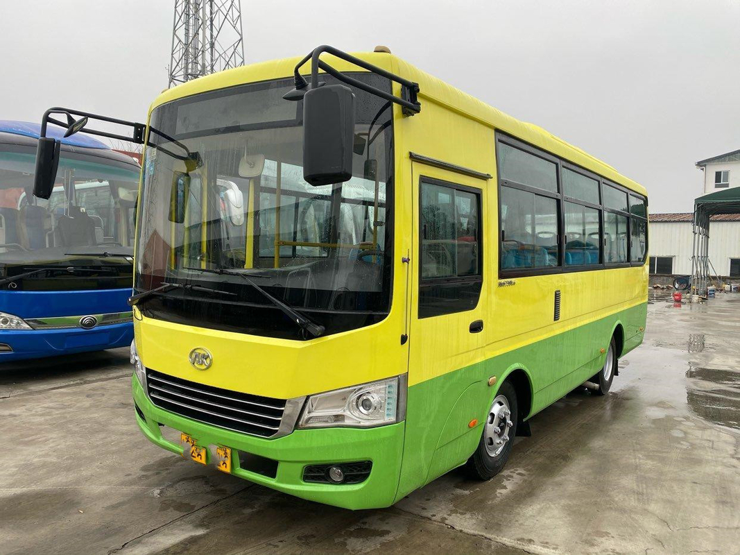 Vettura Yuchai Engine di giro del bus della mano del bus 25seats secondo di Mini Bus Used Ankai City