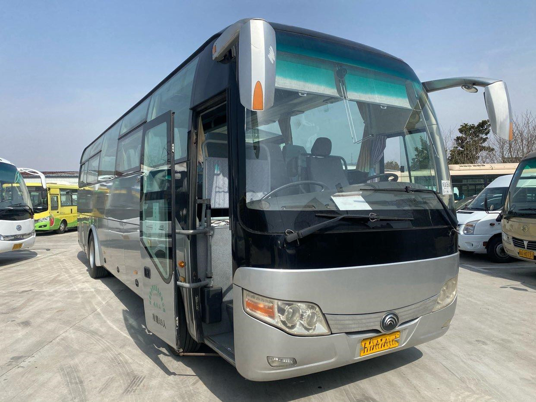 Yutong trasporta la guida a destra ZK6107 trasporta la vettura Airbag Chassis dell'azionamento della seconda mano 49seats