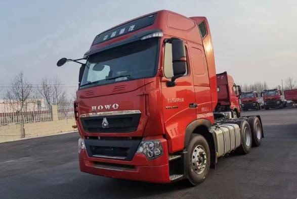 Motore a V utilizzato del camion 6*4 480hp T7H LHD/RHD del trattore di HOWO euro