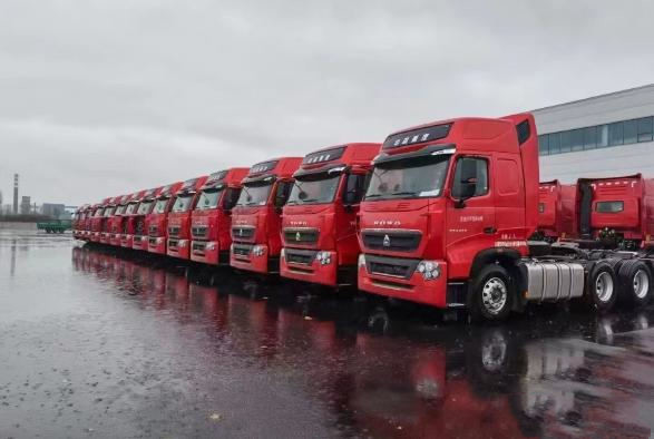 Motore a V utilizzato del camion 6*4 480hp T7H LHD/RHD del trattore di HOWO euro
