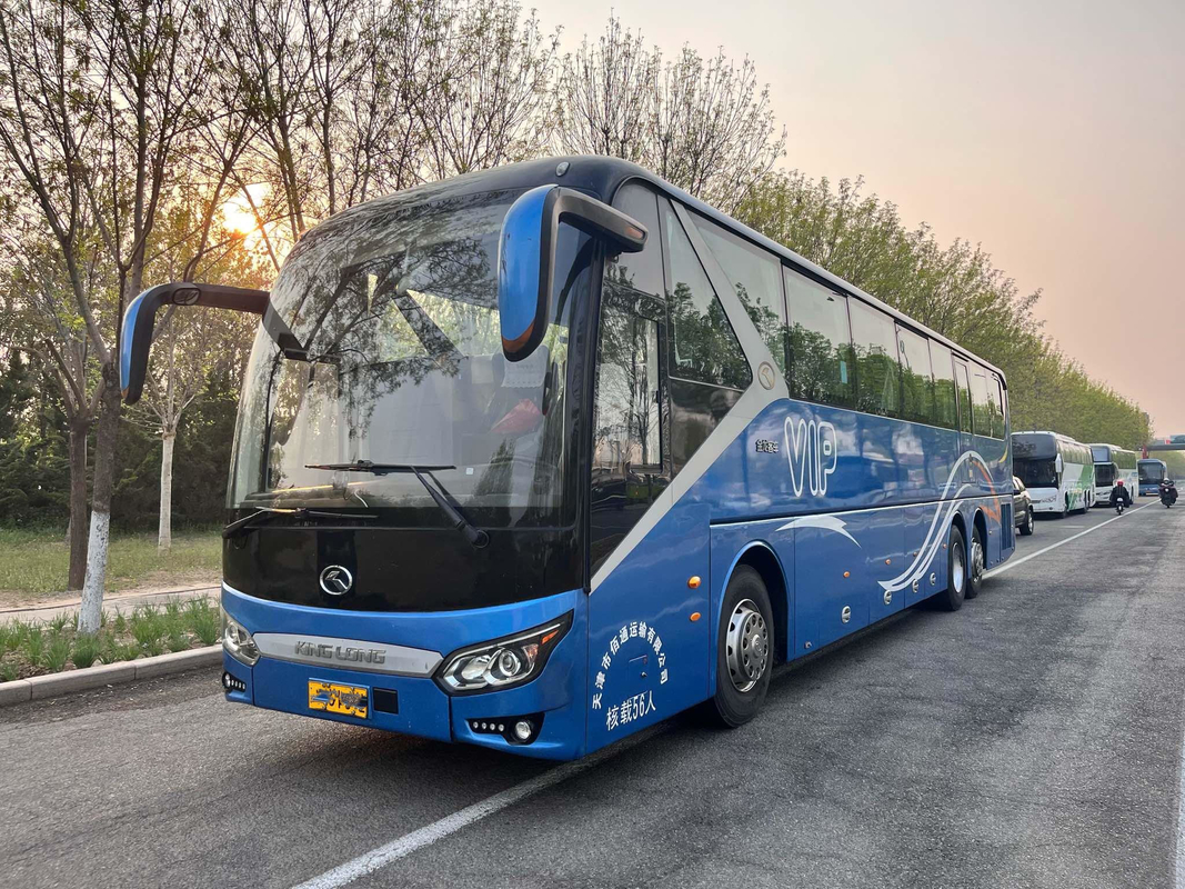 Il bus nuovo XMQ6135 di Kinglong ha utilizzato la vettura Buses 56 sedili LHD Front Engine Double Axle