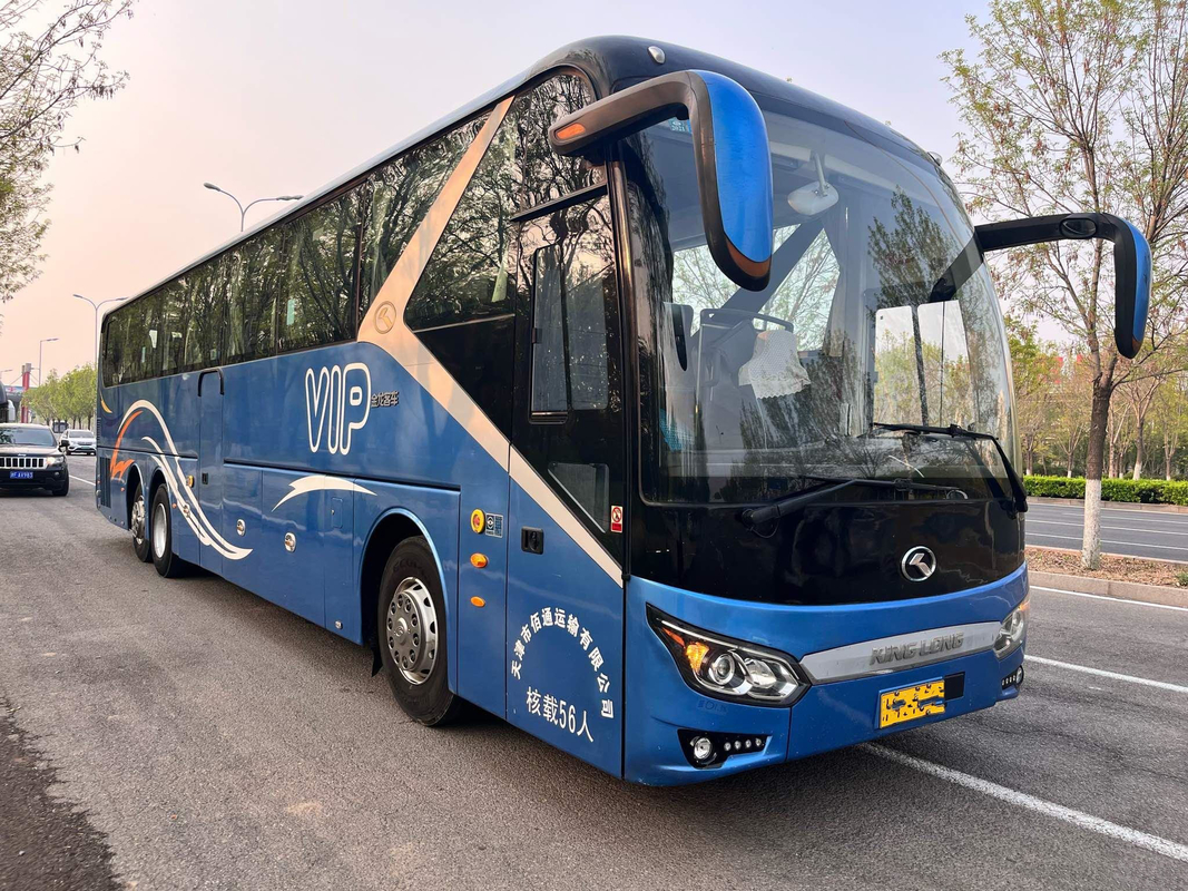 Il bus nuovo XMQ6135 di Kinglong ha utilizzato la vettura Buses 56 sedili LHD Front Engine Double Axle